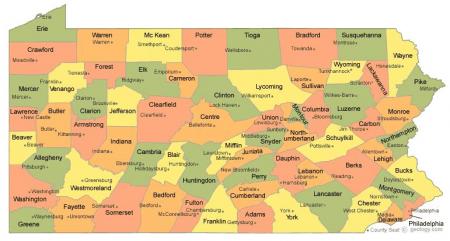 Counties of Pennsylvania