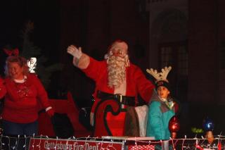 Olde Getty Place Christmas Parade - Santa Claus