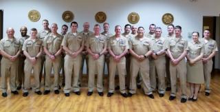 Officers of USS Gettysburg - 2018