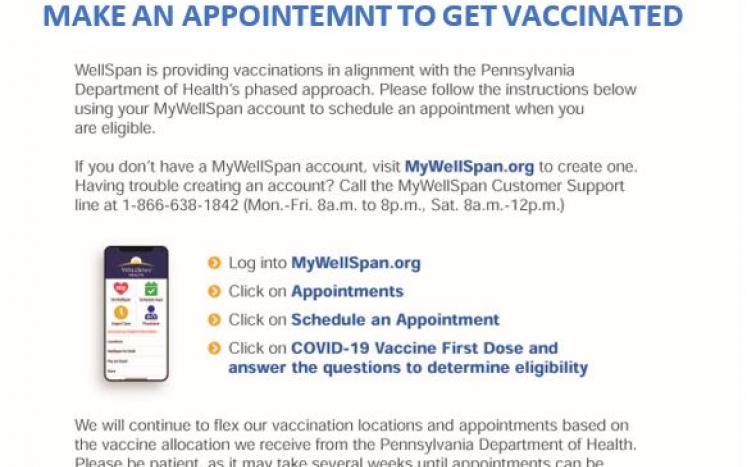 COVID-19 Vaccinations Available